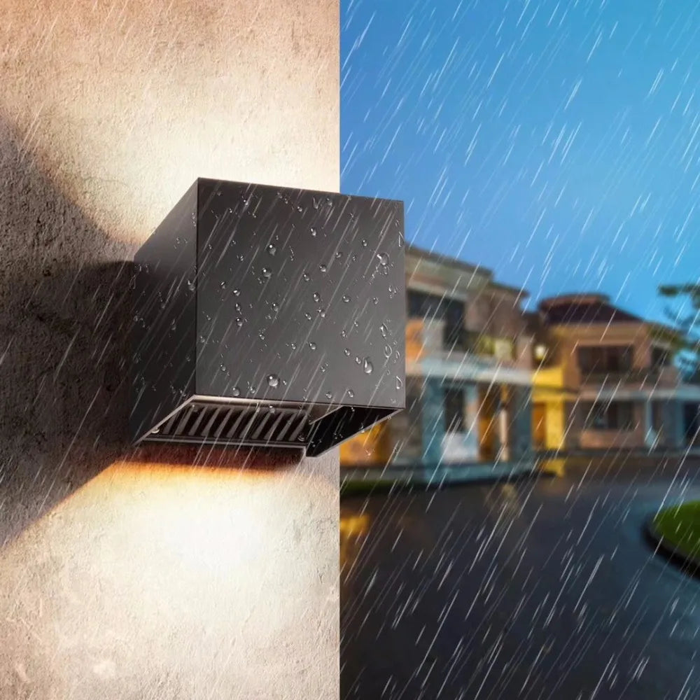 Outdoor Wall Light, Waterproof Nordic Wall Lamp for Garden, Balcony.
