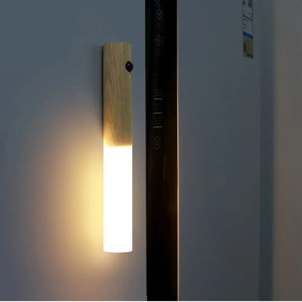 Magnetic Night Light | LED Wall Lamp for Bedside & Cabinet