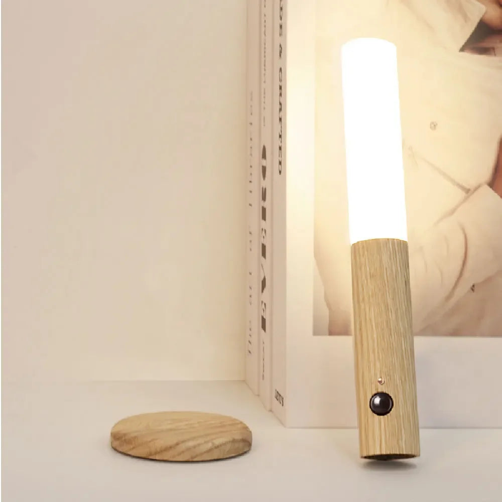Magnetic Night Light | LED Wall Lamp for Bedside & Cabinet