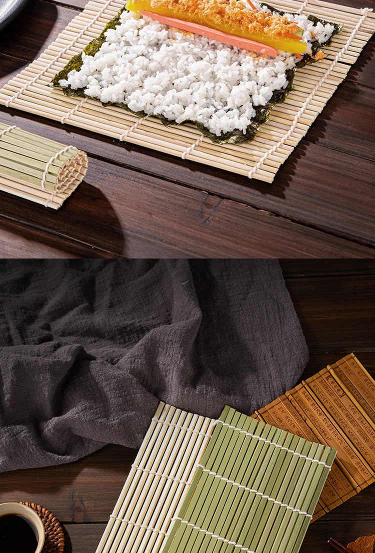 Bamboo Sushi Rolling Mat | Ducent Decor