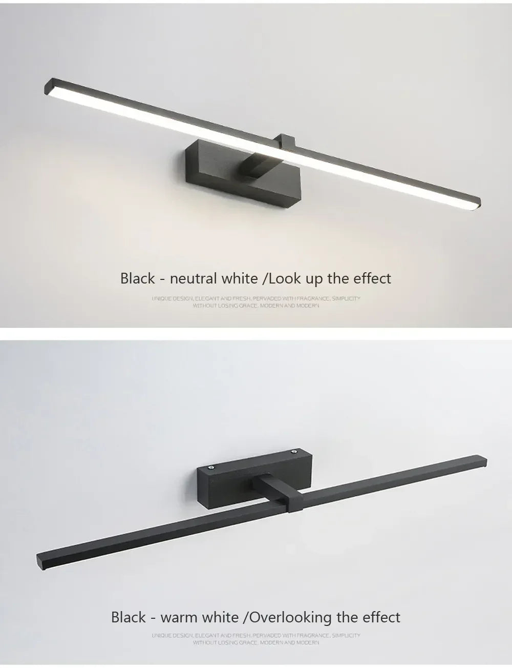 LED Aluminum Wall Lamp – Line Sconce for Bedroom & Indoor Lighting.