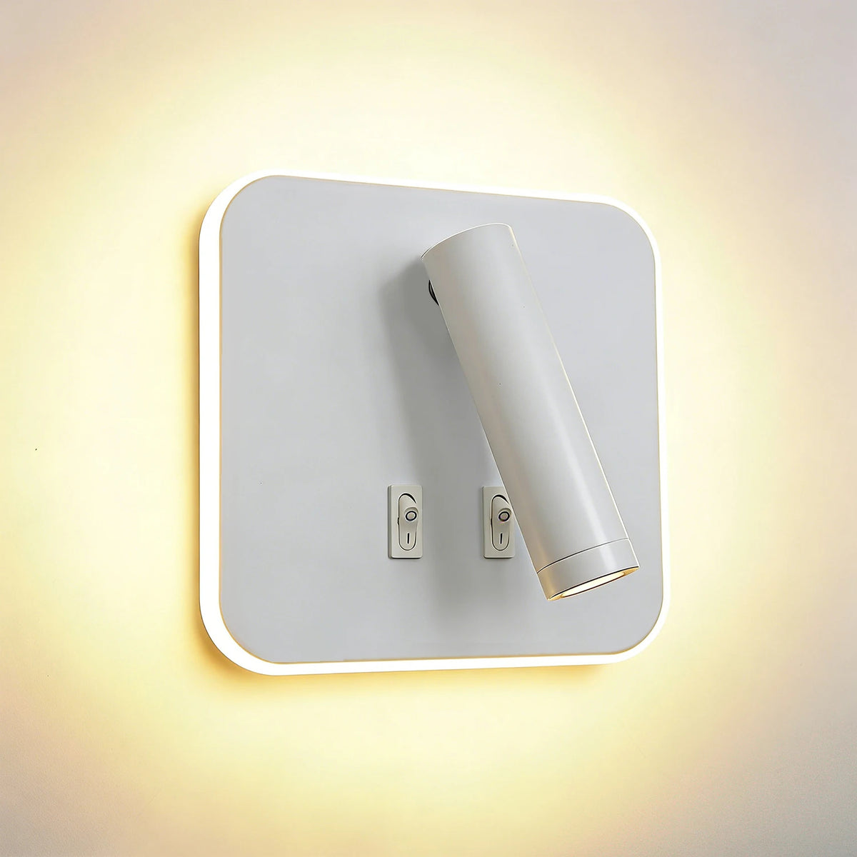 LED Wall Sconce - 350° Swivel Up Down Light, Aluminum Alloy Wall Light for Bedside, Corridor & Garden.