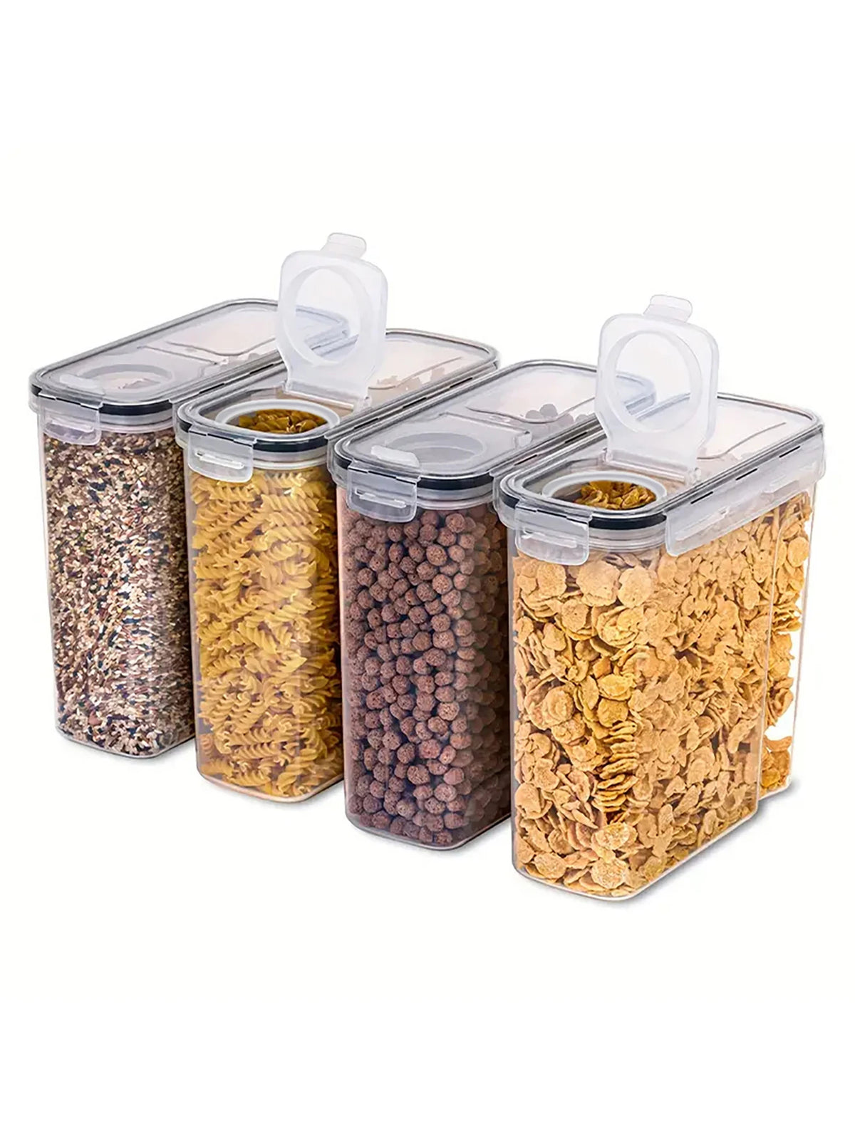 Food Storage Containers with Lids - 4pcs