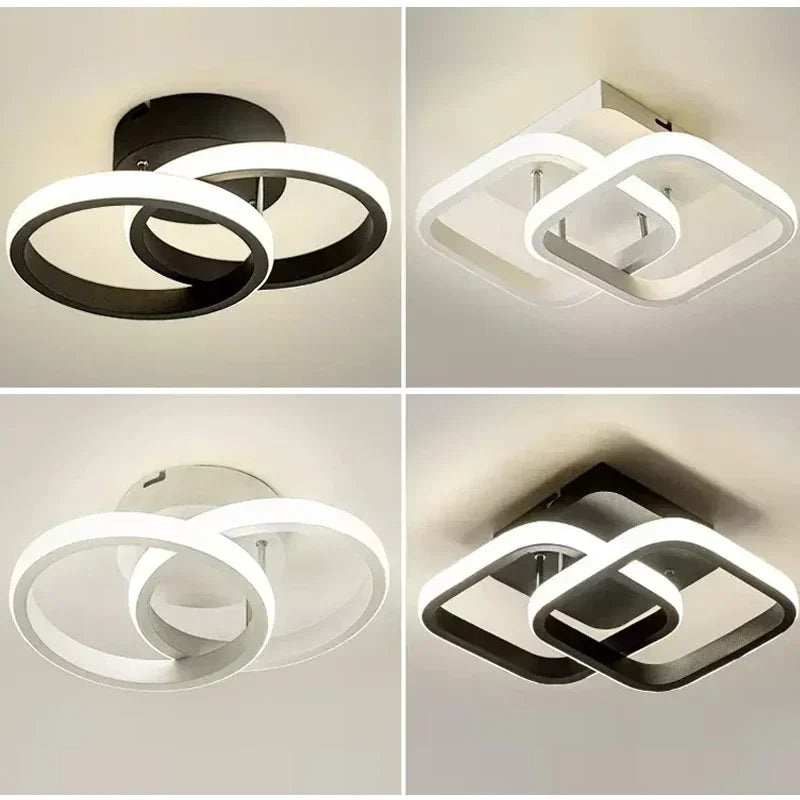 Modern LED Aisle Chandelier | Dimmable Ceiling Light for Corridor, Stairs, Bedroom & living room