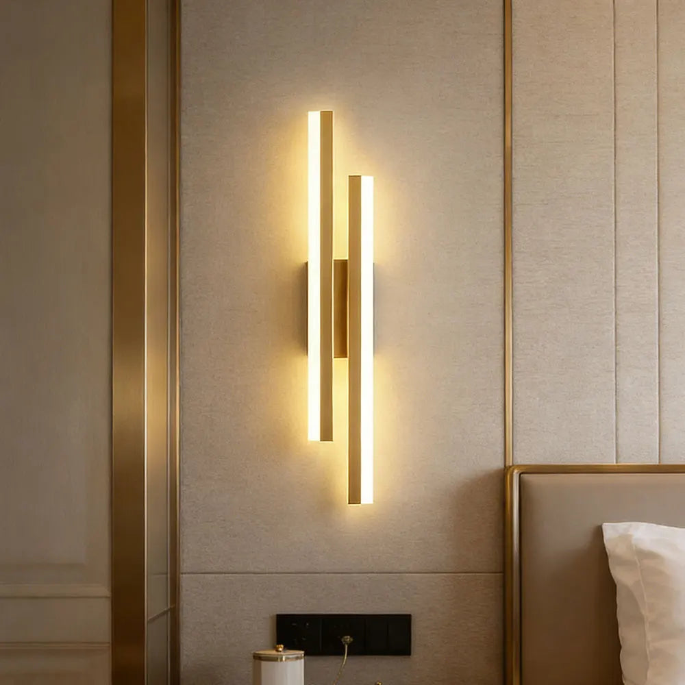 Modern LED Wall Lamp – Iron & Acrylic Sconce for Bedroom, Living Room, Hallway & Foyer.