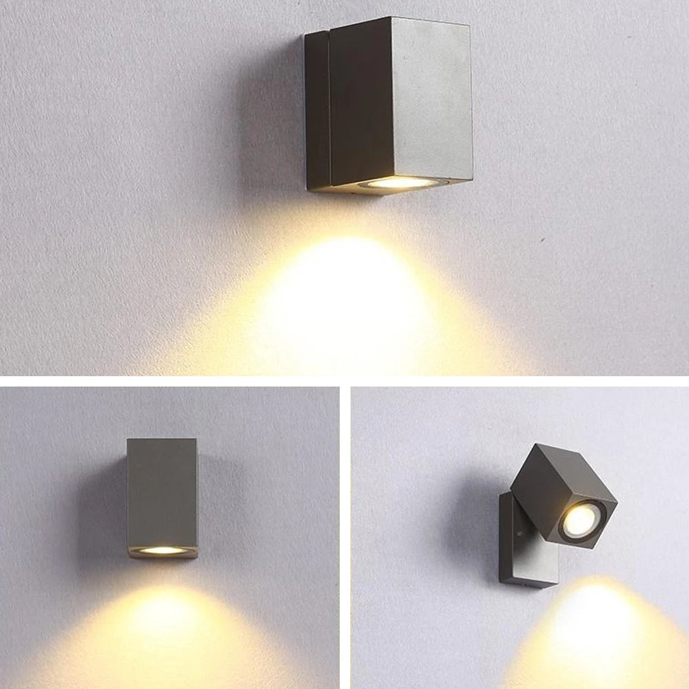 Outdoor Motion Sensor Wall Light – Waterproof LED Garden & Balcony Lamp.