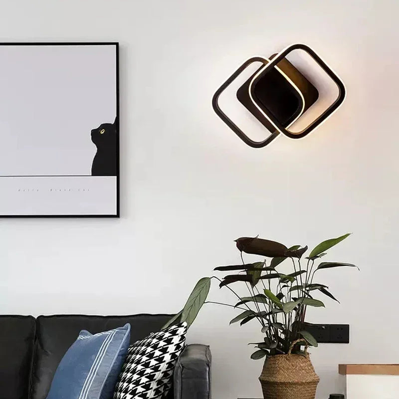 Modern LED Aisle Chandelier | Dimmable Ceiling Light for Corridor, Stairs, Bedroom & living room