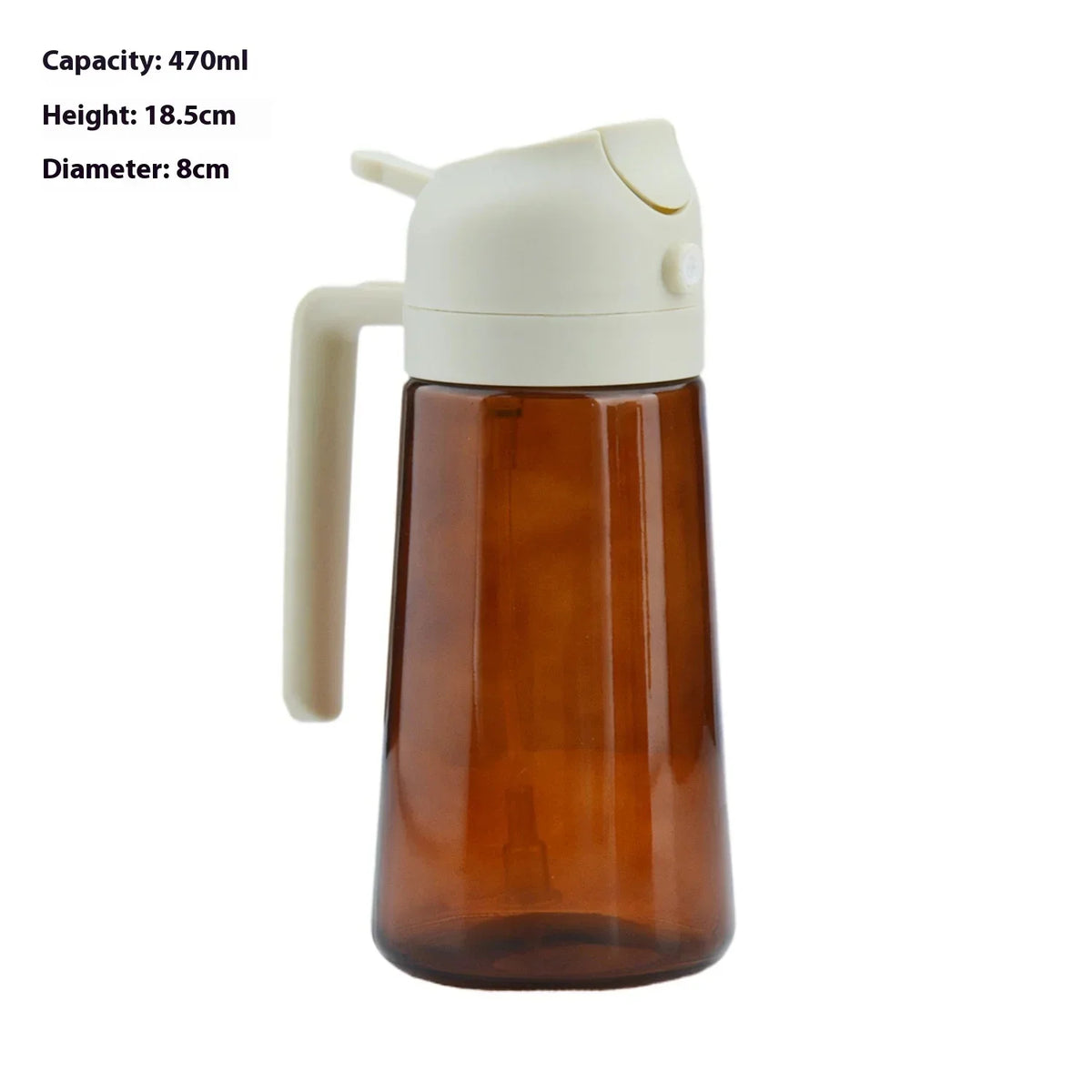 2-in-1 Oil Dispenser & Sprayer For Cooking