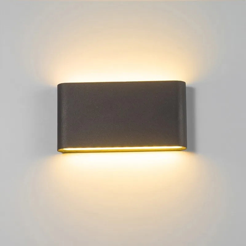 Outdoor LED Wall Lamp– Waterproof Aluminum Wall Light for Garden & Stairs.