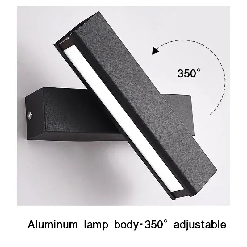 350° Rotatable Indoor LED Wall Sconce