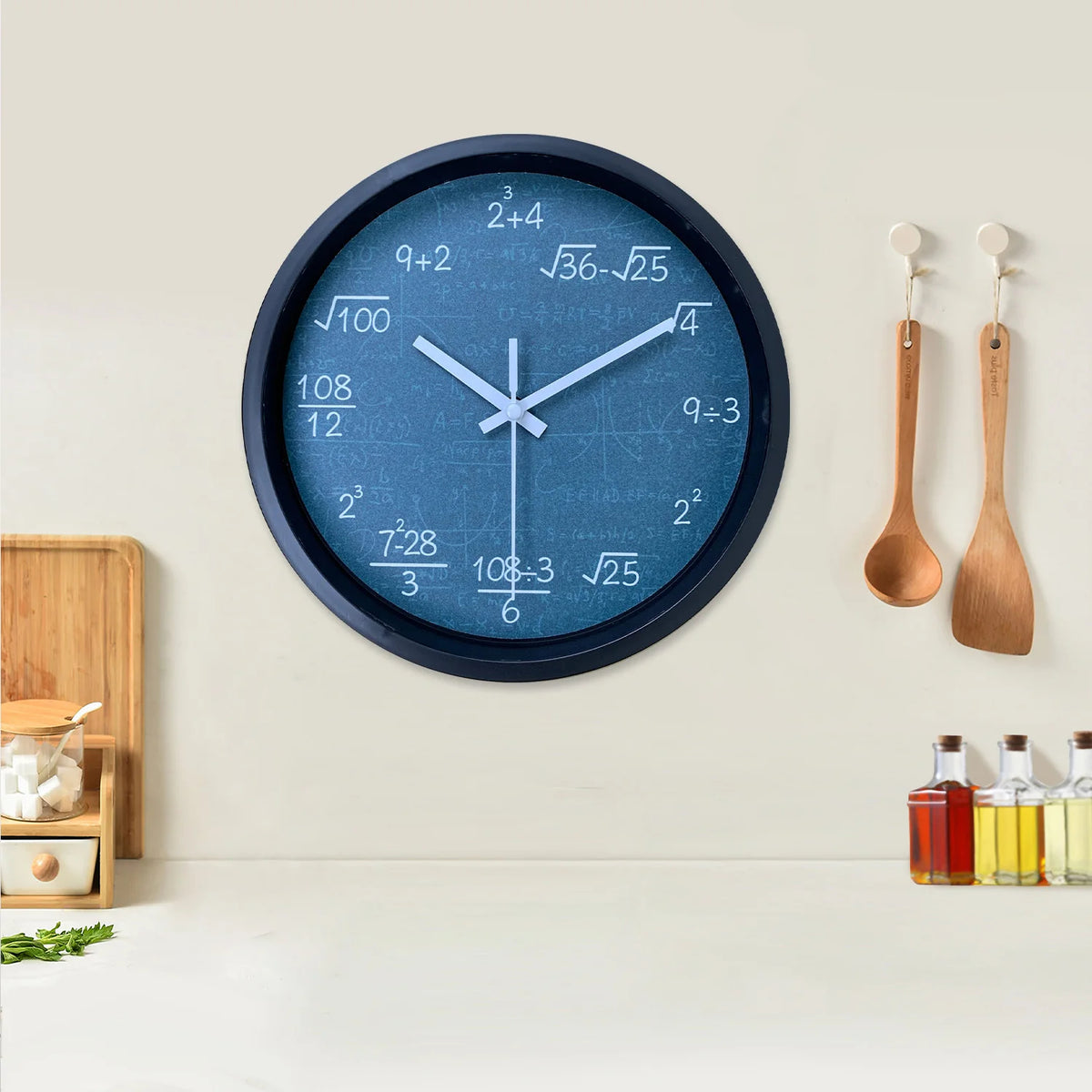 Mathematical Formula Design, Children's Educational Wall Clock