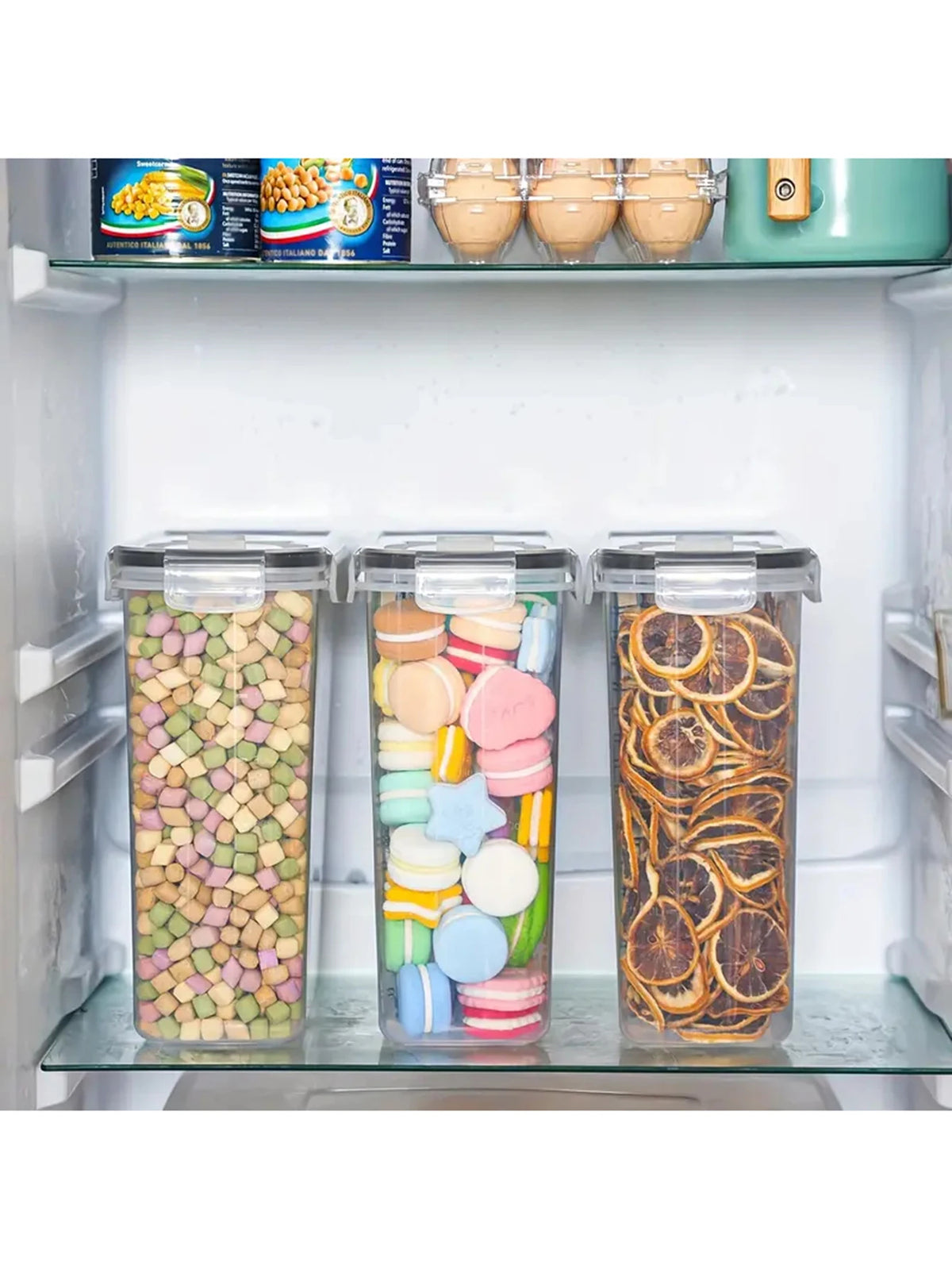 Food Storage Containers with Lids - 4pcs