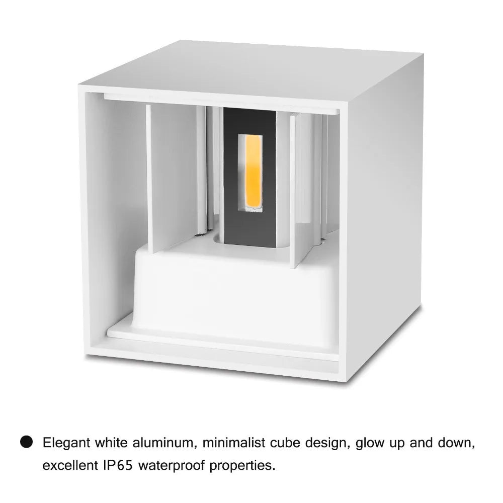 Outdoor Wall Light, Waterproof Nordic Wall Lamp for Garden, Balcony.