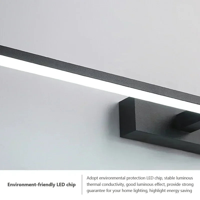 LED Aluminum Wall Lamp – Line Sconce for Bedroom & Indoor Lighting.