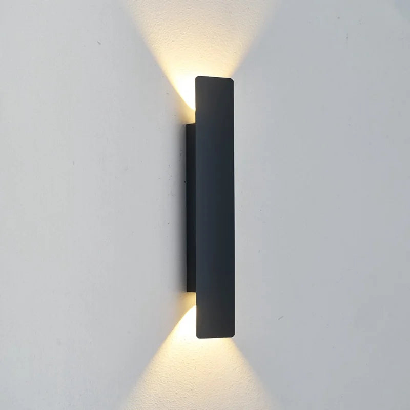 LED Outdoor Wall Lamp – Waterproof Up & Down Light for Courtyard, Corridor & Staircase