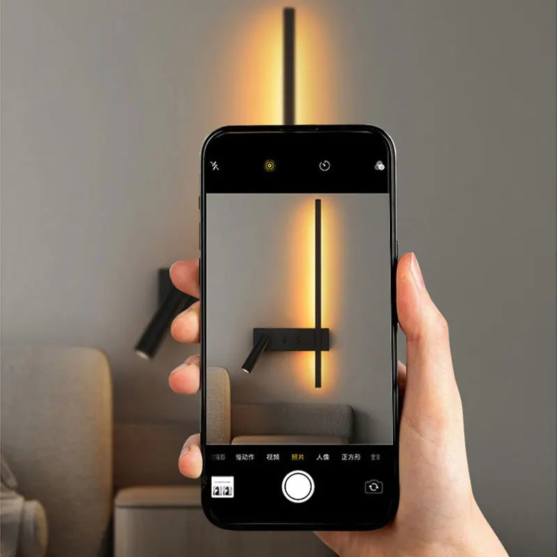 Modern LED Wall Sconce with Adjustable Spotlight, Wall Light, for Study, Dining Room & Kitchen.
