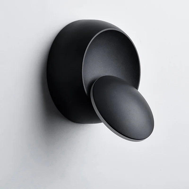 LED Modern Wall Lamp - 350° Rotatable Wall Sconce for Bedside, Corridor & Garden.