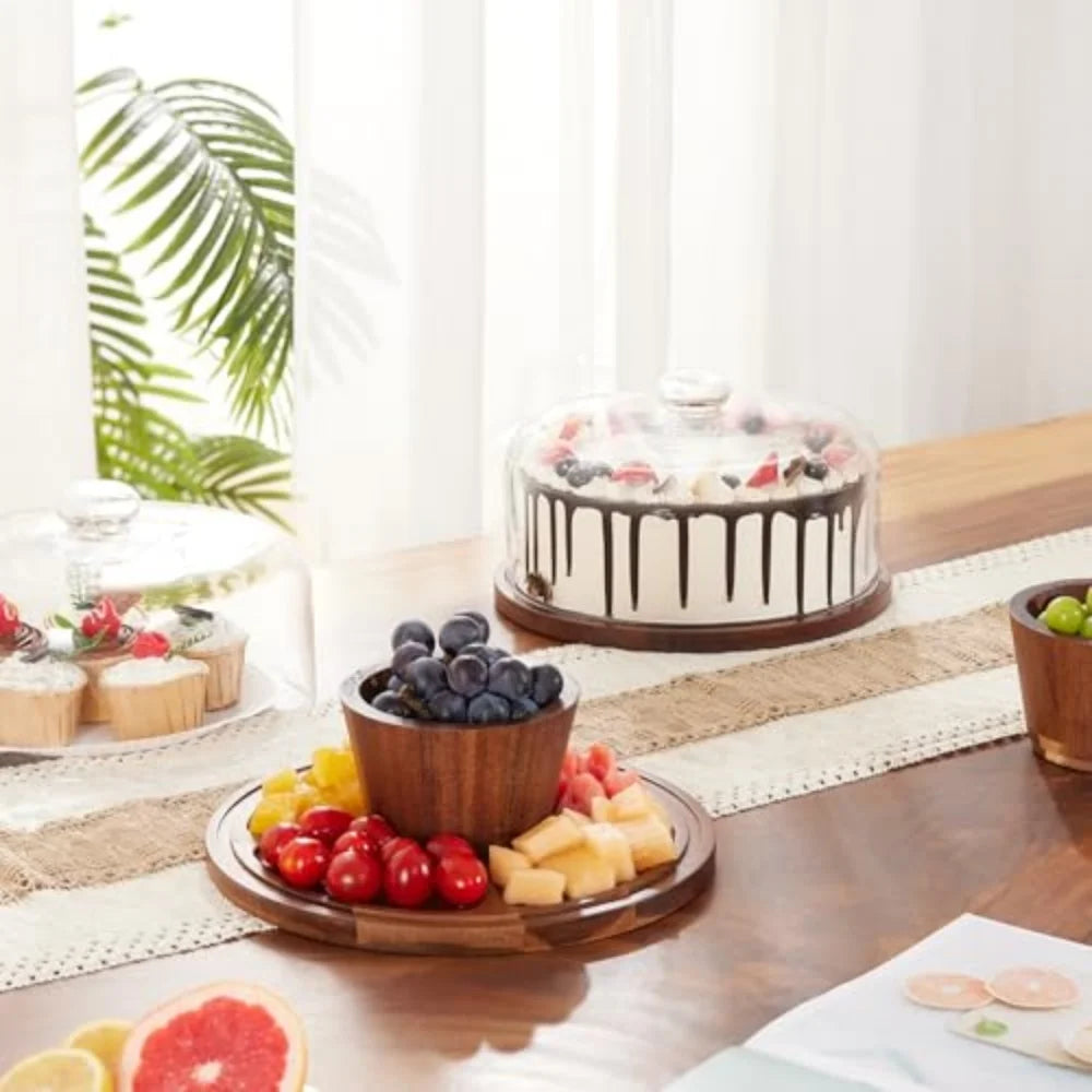Dessert Display Holder with Cover