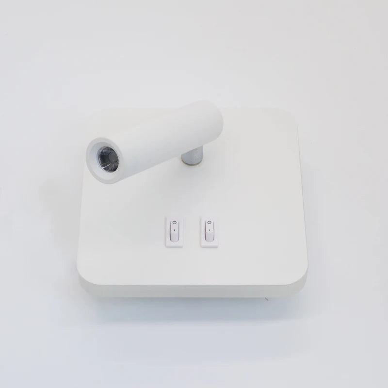 LED Wall Sconce - 350° Swivel Up Down Light, Aluminum Alloy Wall Light for Bedside, Corridor & Garden.