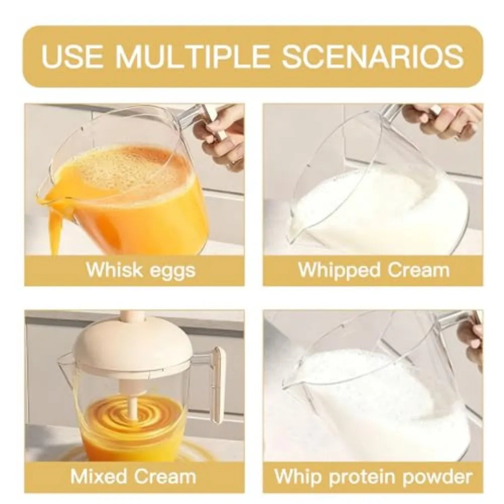 Manual Press-to-Mix Handheld Mixer