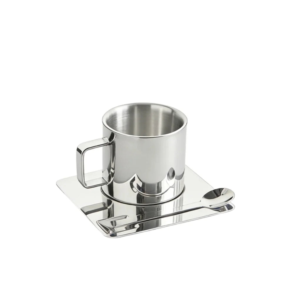 European Style Stainless Steel Coaster Set