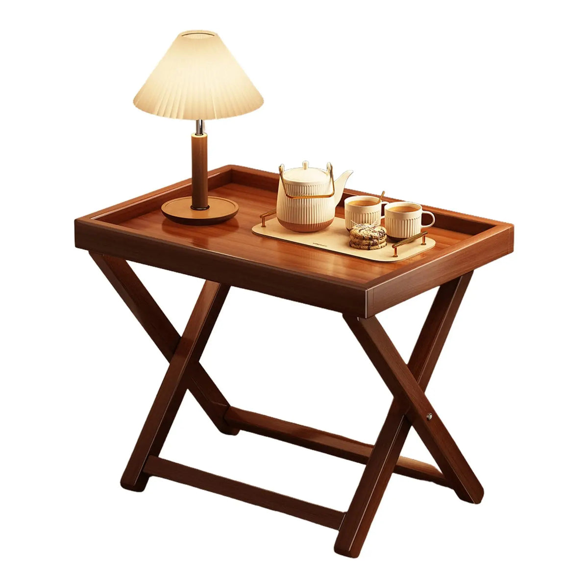 Foldable Coffee Table – Sturdy Wood Frame, Quick Setup for Indoor, Outdoor & Camping Use.