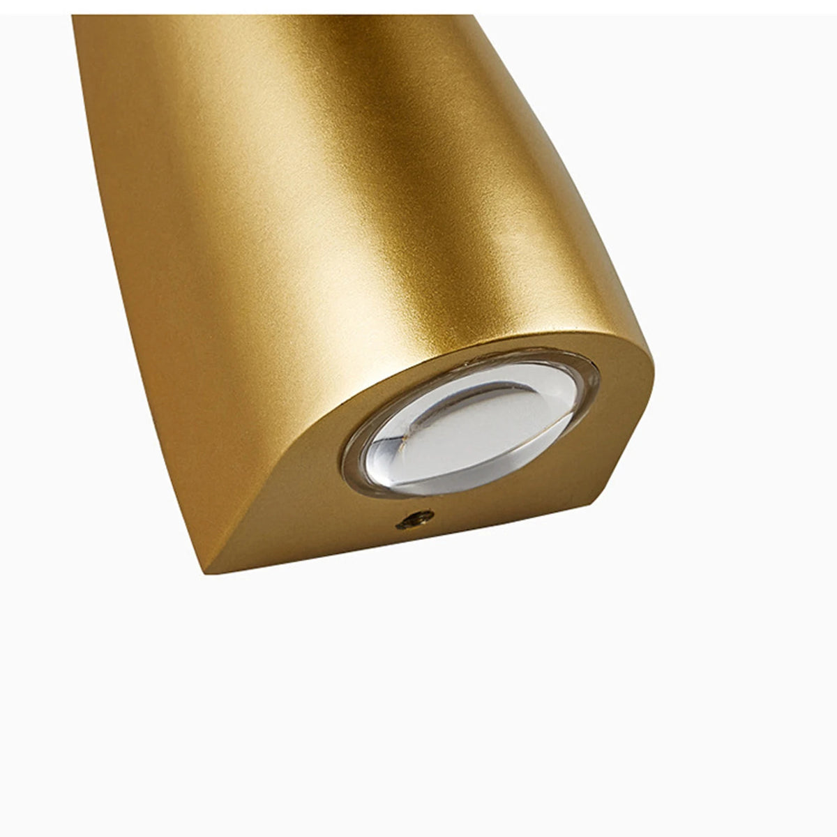 LED Wall Lamp - Waterproof Outdoor Light - Gold Acrylic Sconce for  Garden & Balcony.