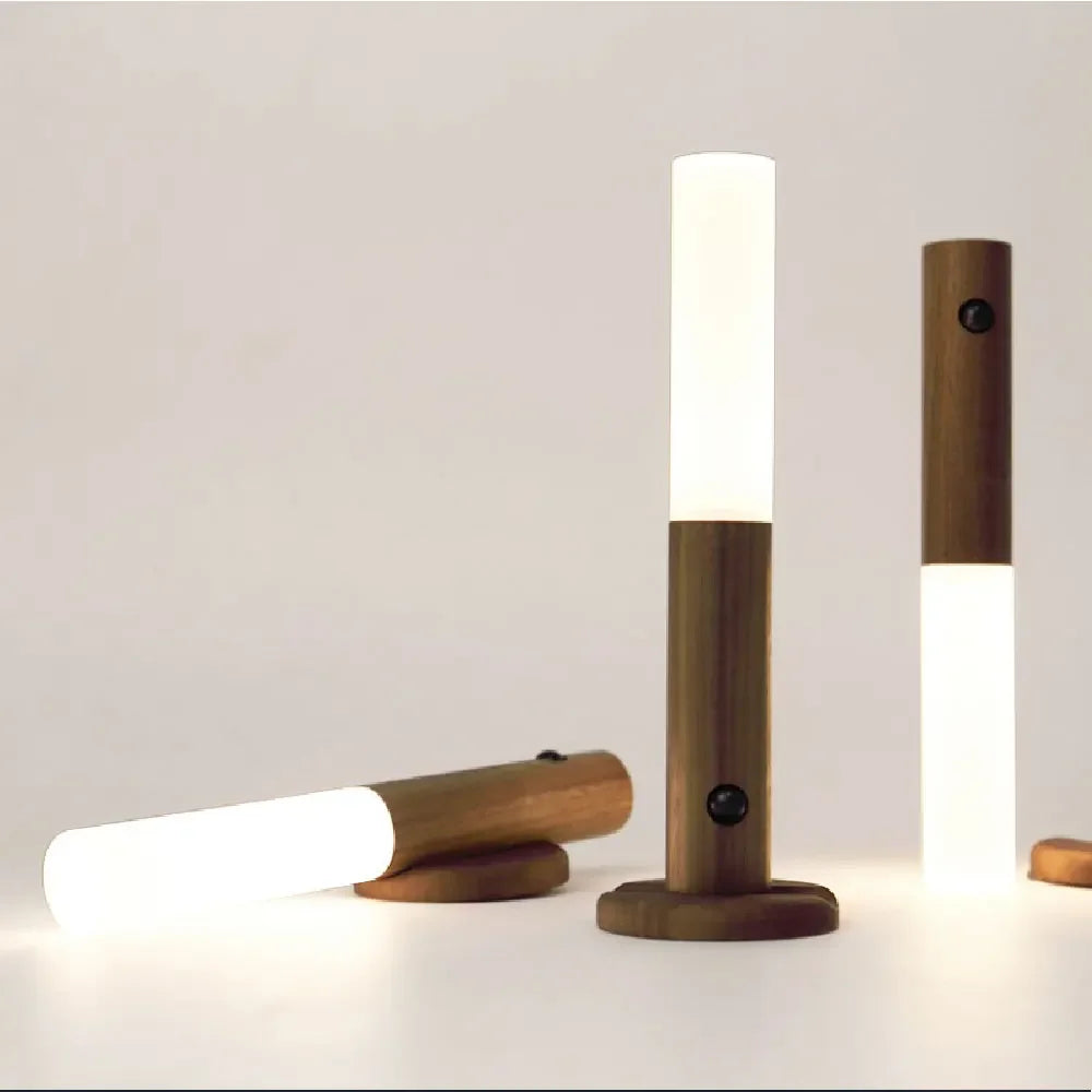 Magnetic Night Light | LED Wall Lamp for Bedside & Cabinet