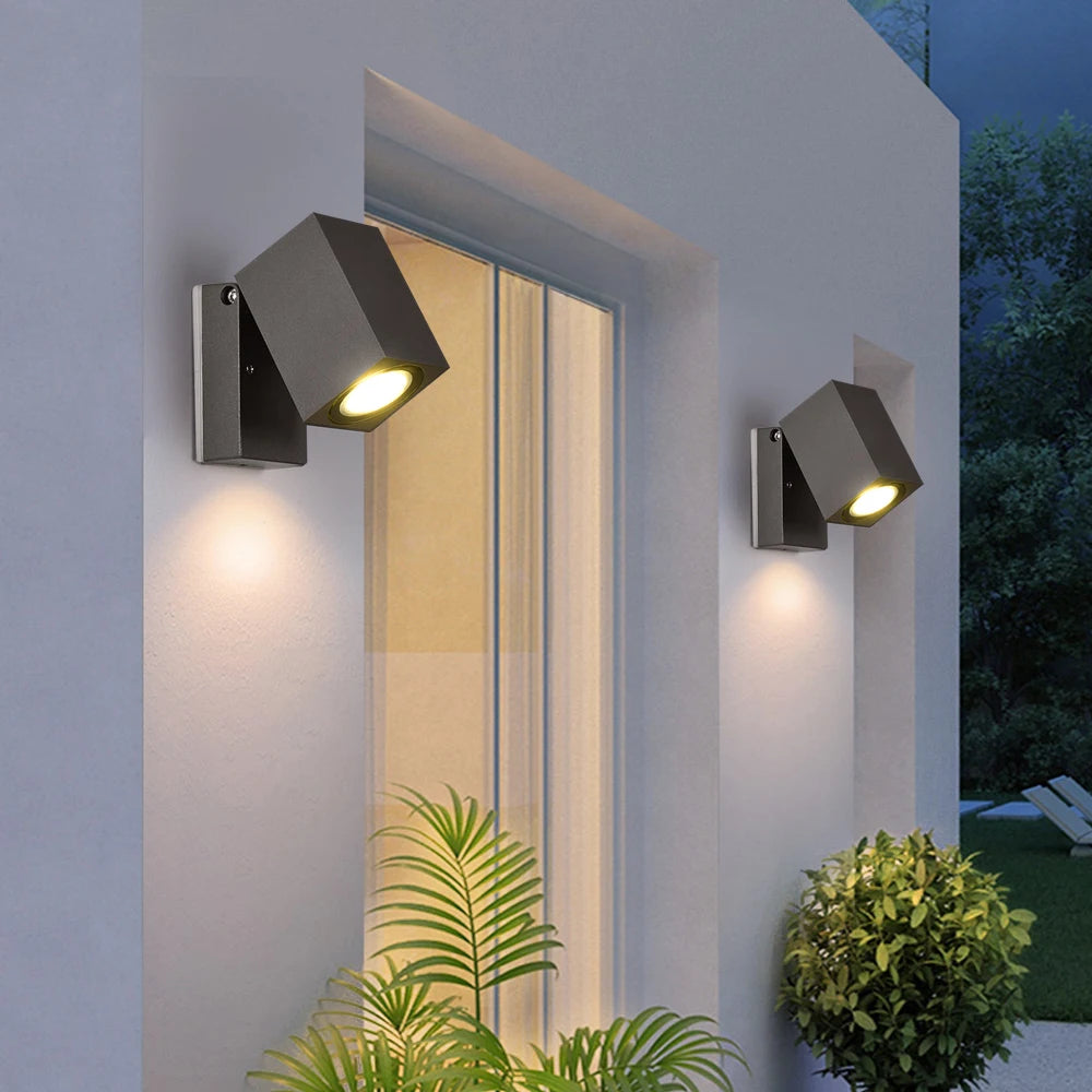 Outdoor Motion Sensor Wall Light – Waterproof LED Garden & Balcony Lamp.