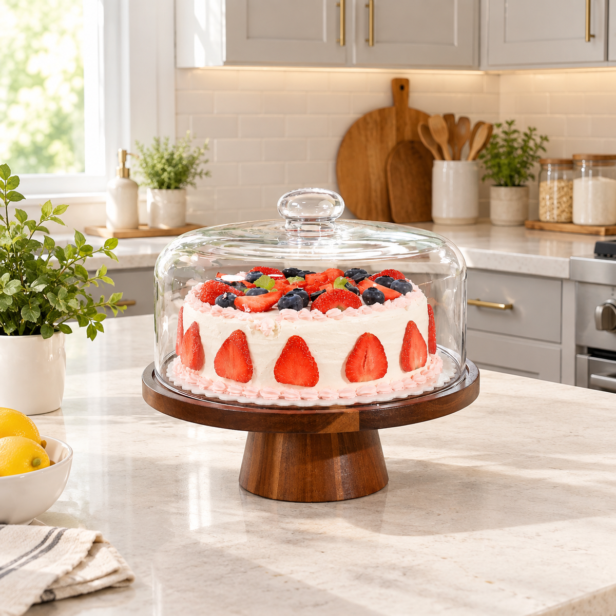 Dessert Display Holder with Cover