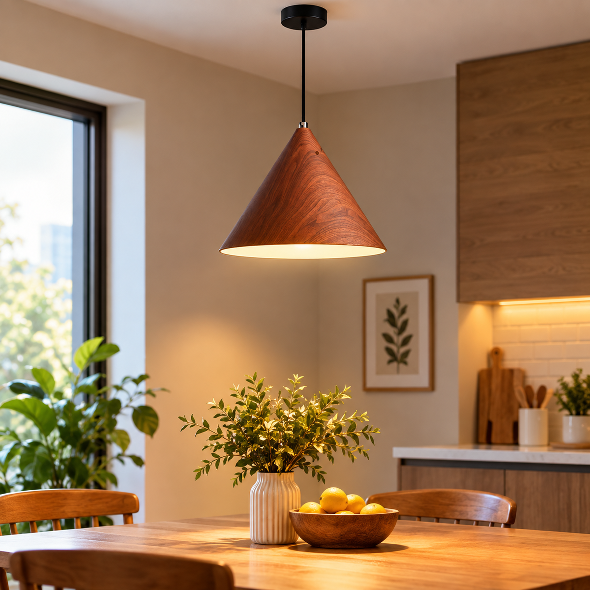 Minimalist  Pendant Chandelier – Adjustable Suspended Ceiling Light.