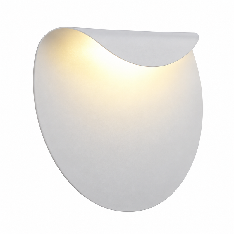 Modern Minimalist Wall Lamp | White LED Sconce