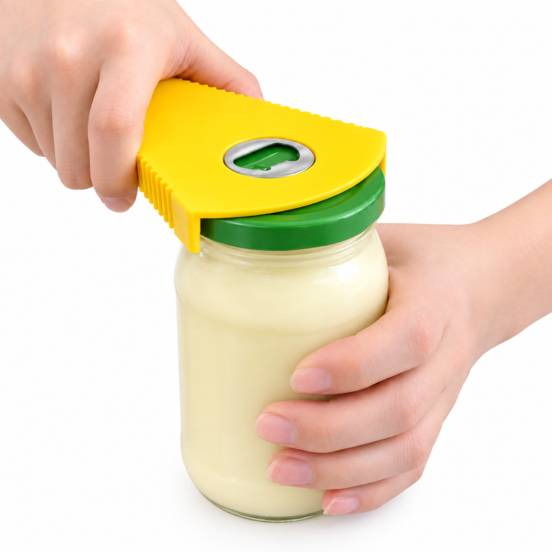 Stainless Steel Multi Can, Bottle & Jar Opener