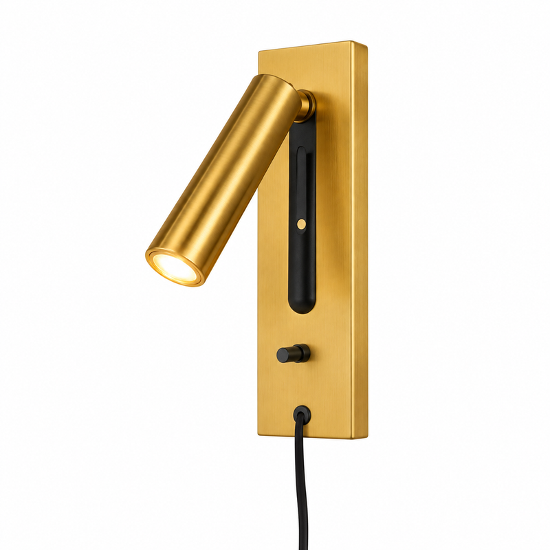 LED Wall Light with USB Charging | Rotating Reading Lamp