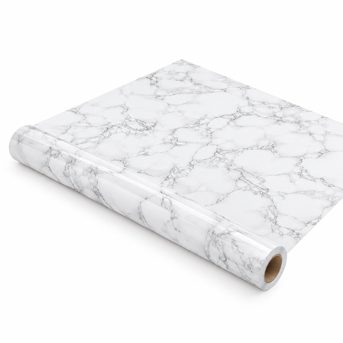 Marble Kitchen Oil-Proof Film, Waterproof Wallpaper