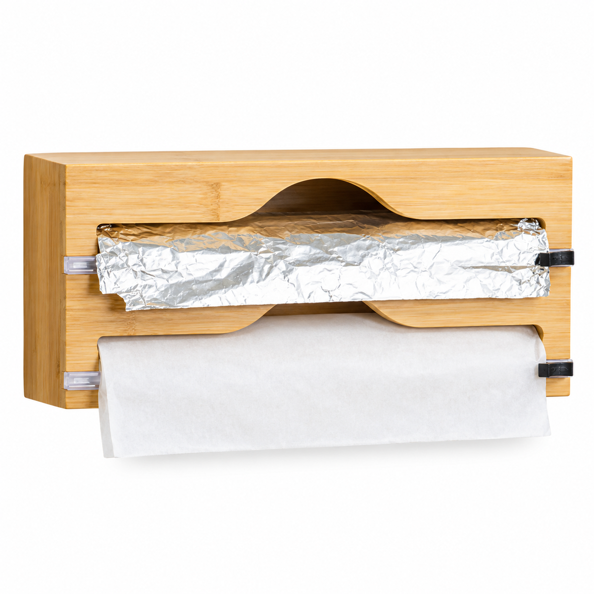 Foil & Cling Film Dispenser with Safe Slide Cutter