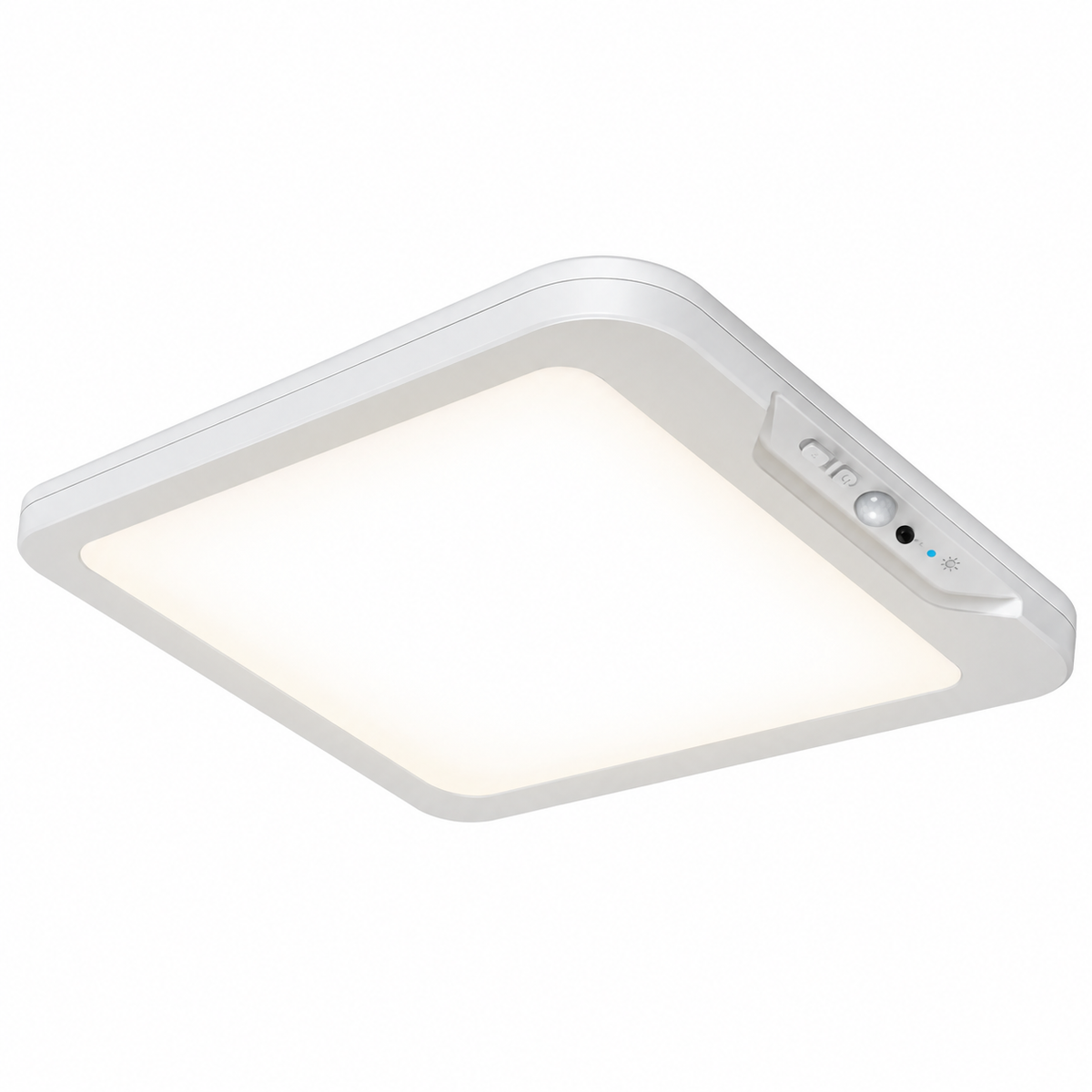 Motion Sensor Ceiling Light with Remote - 3 Color Modes