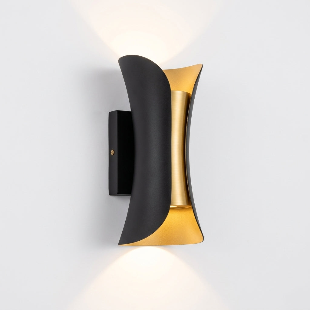 LED Wall Lamp Outdoor Indoor Adjustable Wall Sconce for outside.