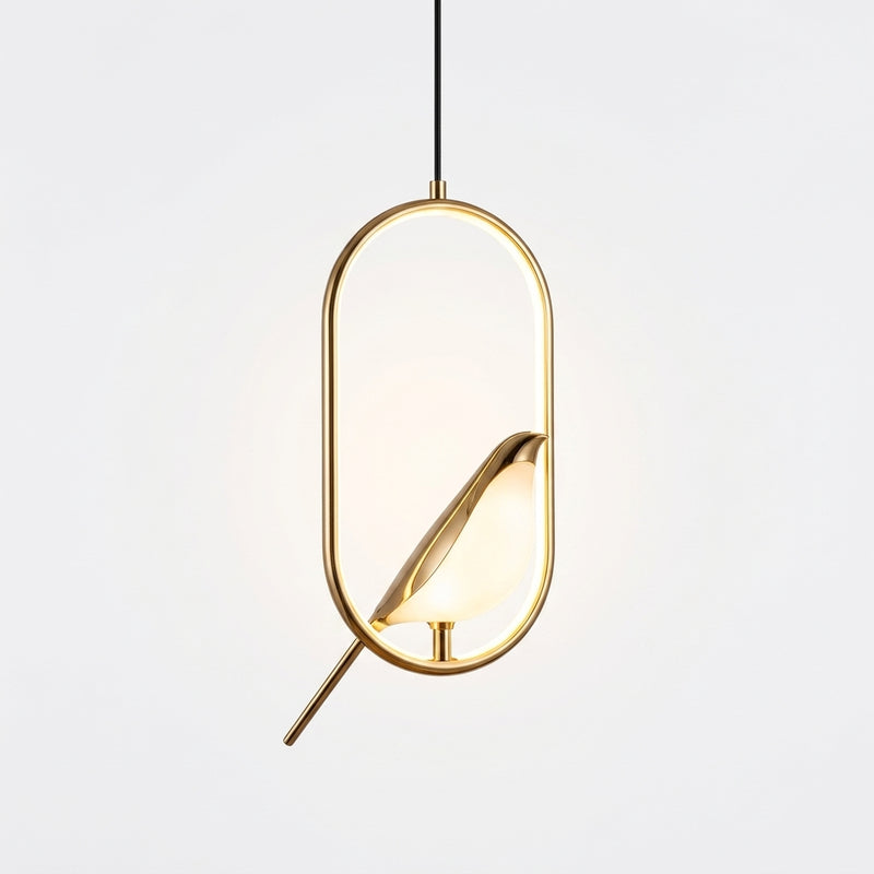 Modern Bird LED Pendant Light