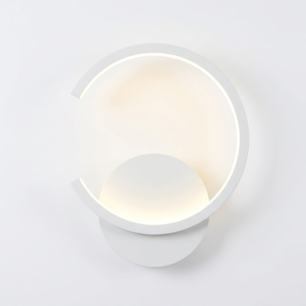 Nordic LED Wall Sconce | Black, White & Gold Accent Light – Ducent Decor,