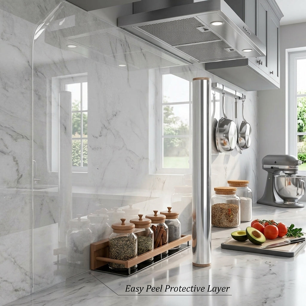 Waterproof Stain-Resistant Removable Transparent Wall Film