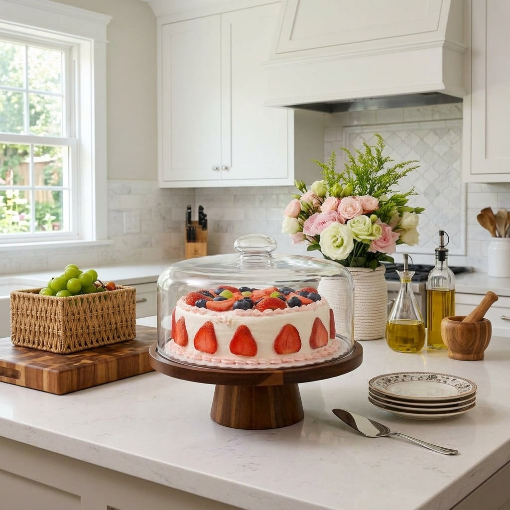 Dessert Display Holder with Cover