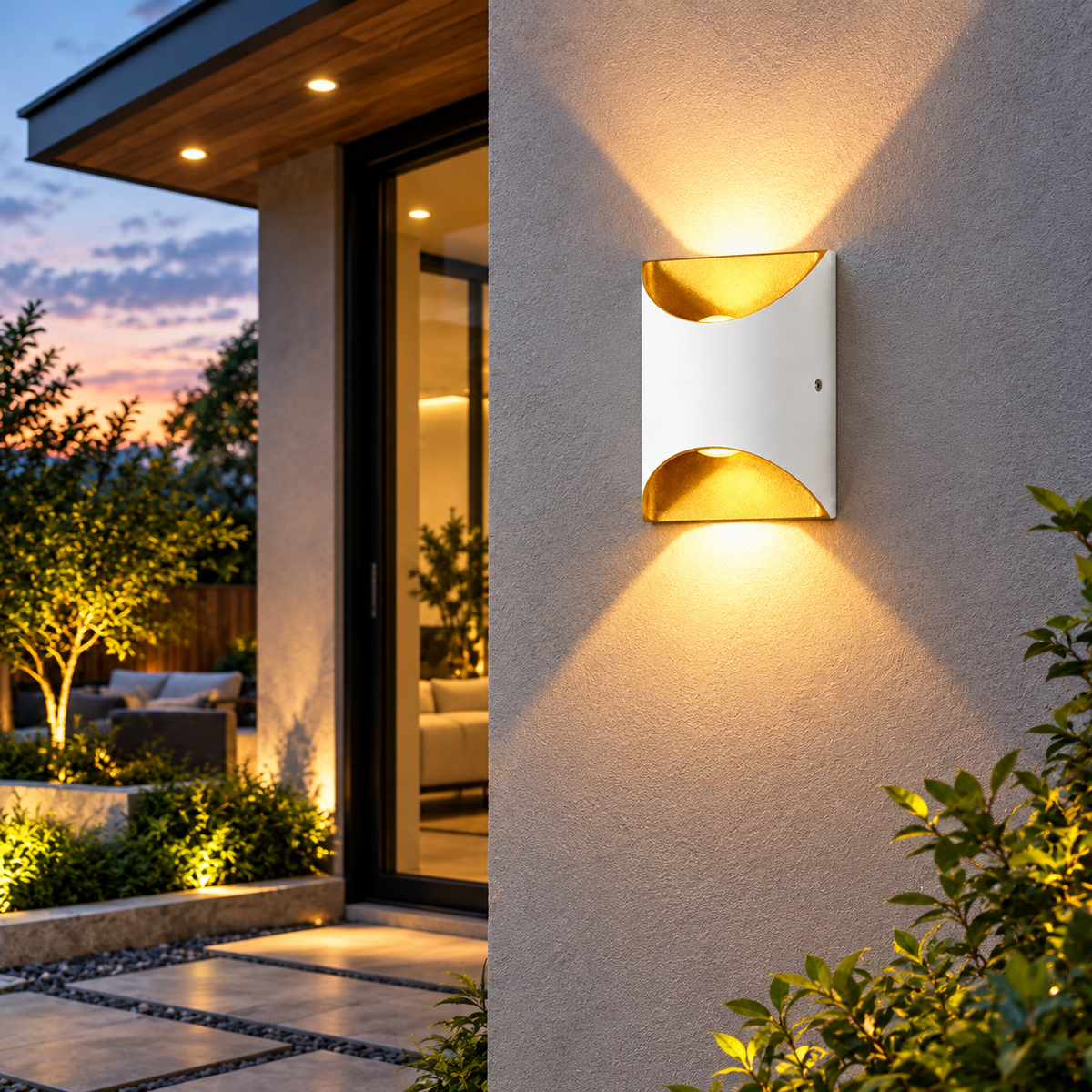 Waterproof Up & Down Outdoor LED Wall Light