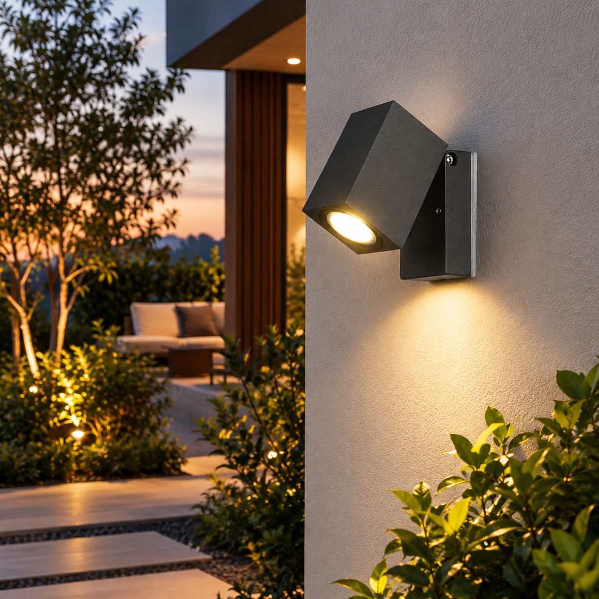 Outdoor Motion Sensor Wall Light – Ducent Decor