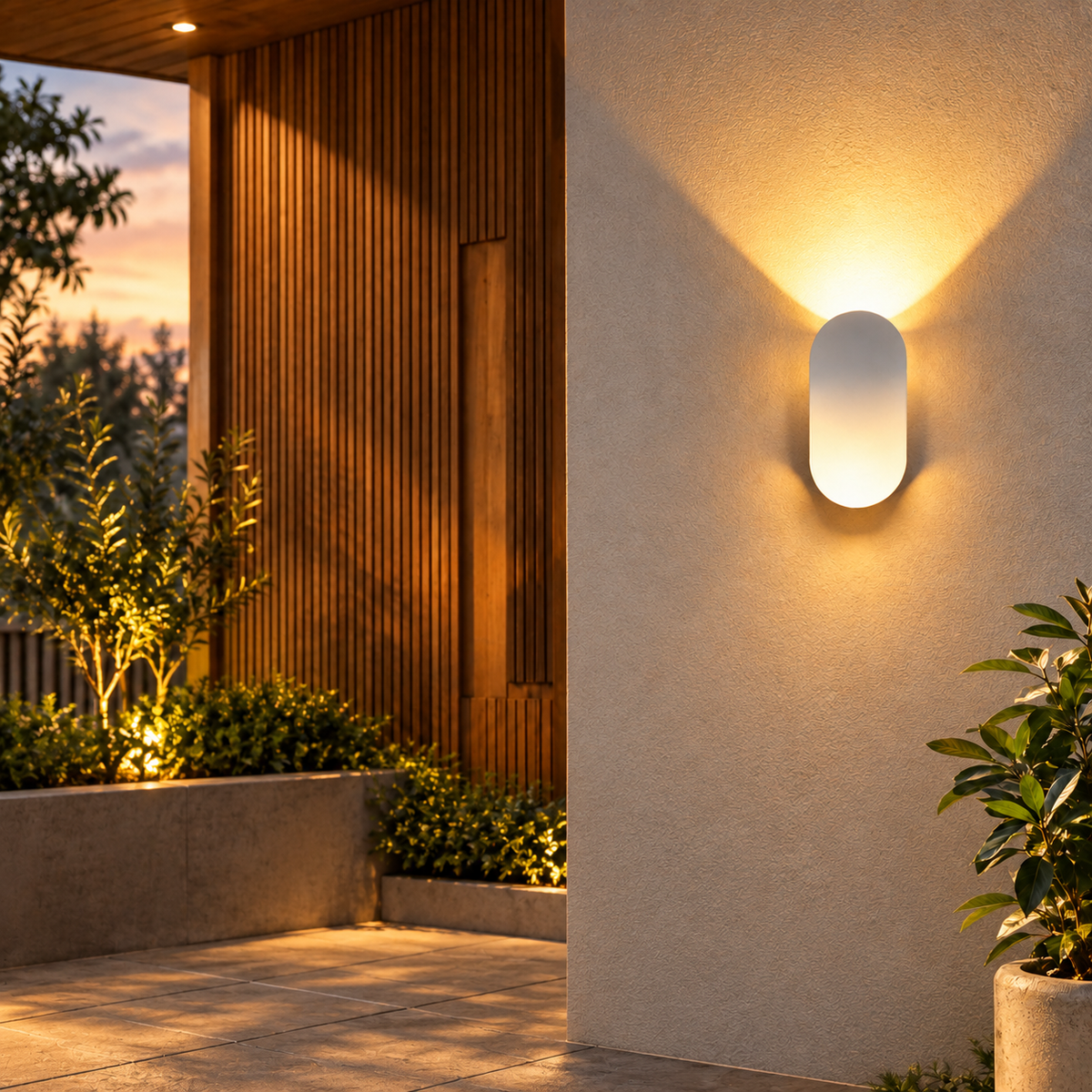 Creative Cottage-Style LED outdoor Wall Light