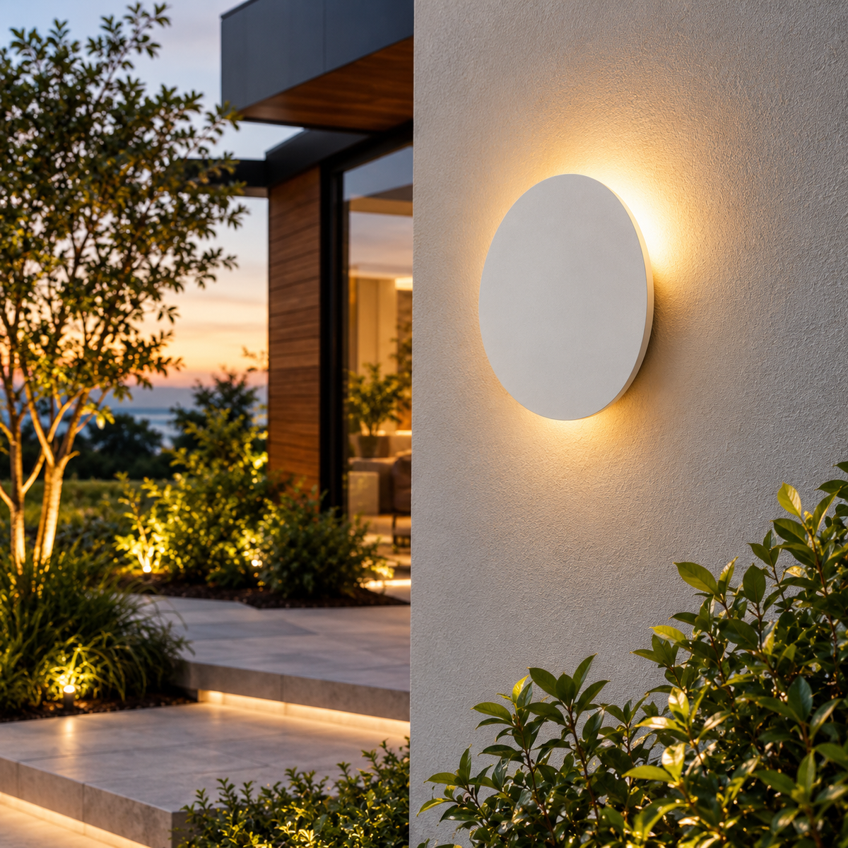 Outdoor Wall Sconce for Garden, Courtyard & Balcony